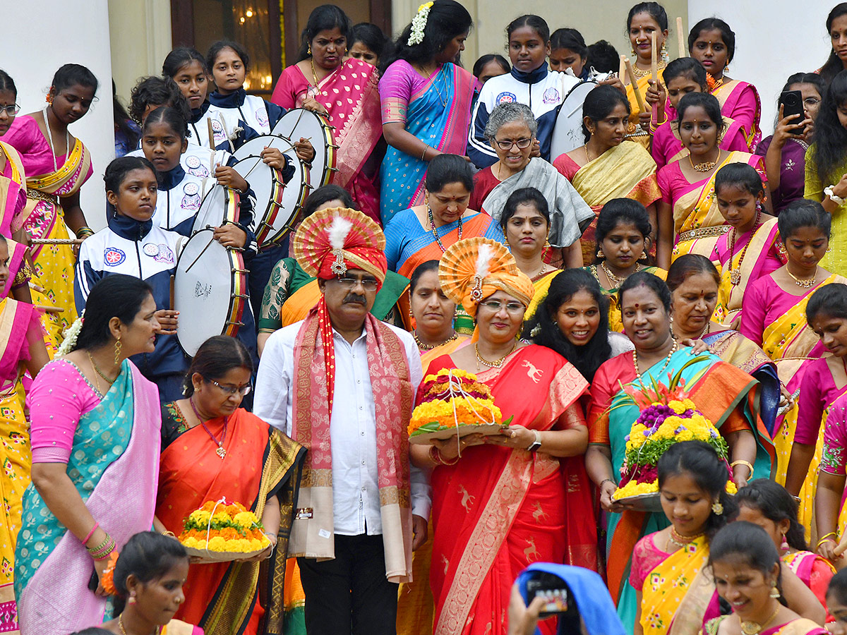 Bathukamma Celebrations at Koti Womens College Photos15