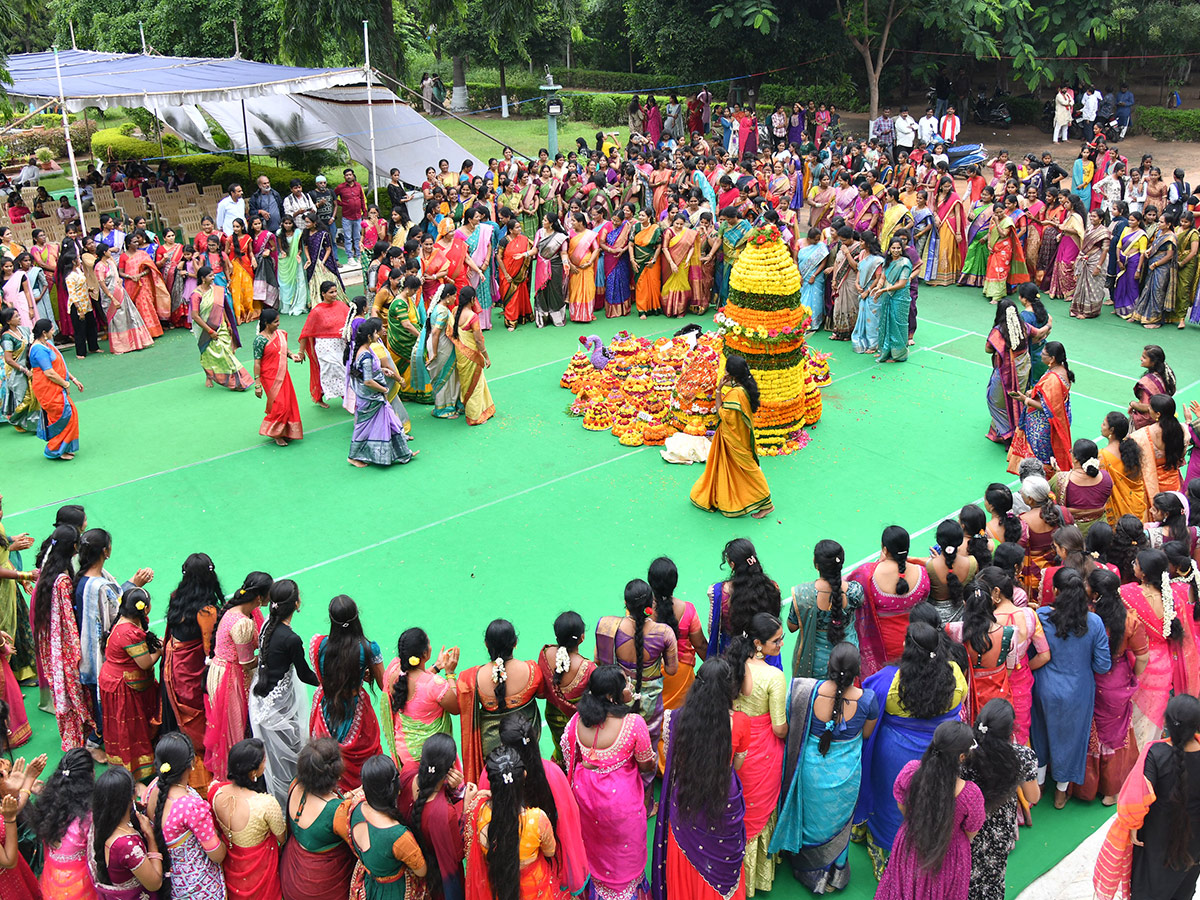 Bathukamma Celebrations at Koti Womens College Photos9