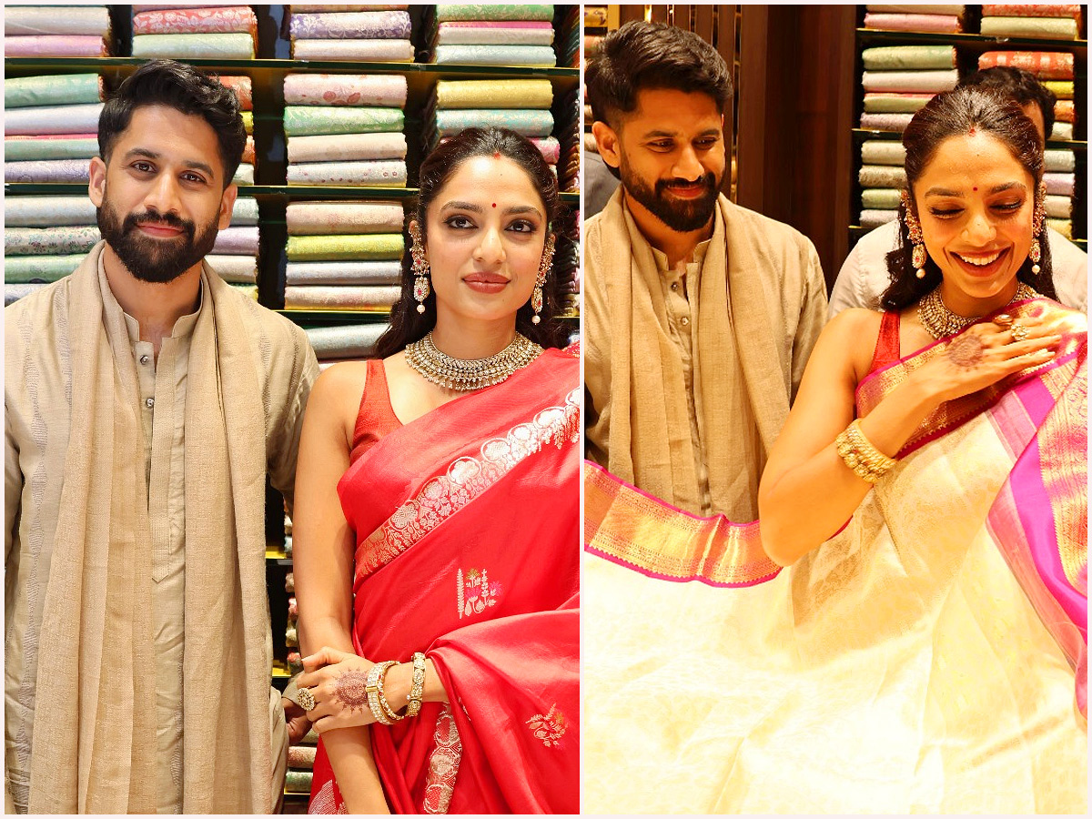 Naga Chaitanya Sobitha Dhulipala grand Shopping Mall opening Photos3