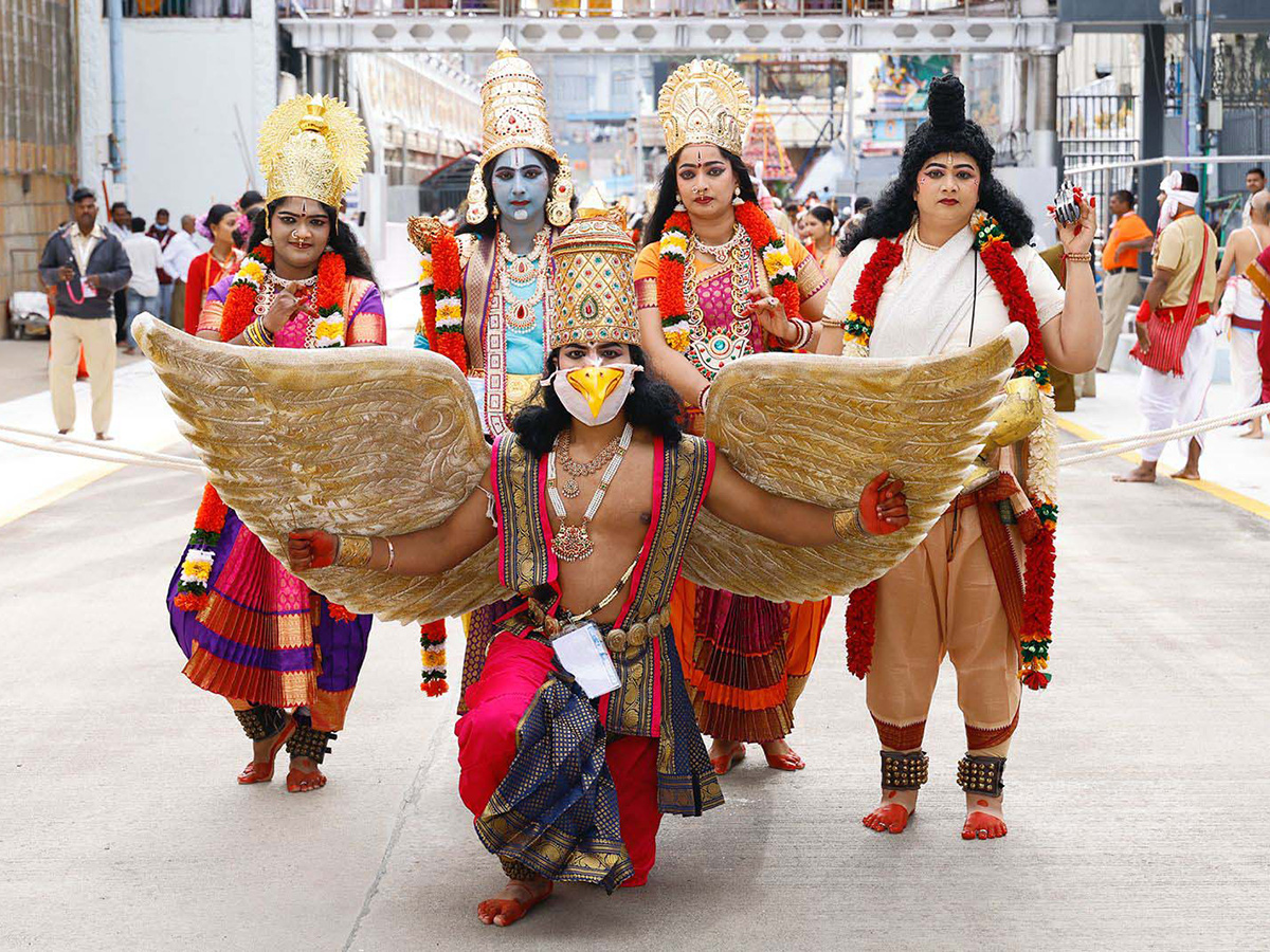 Simha Vahana Seva Tirumala Brahmotsavalu 2025 Photos19