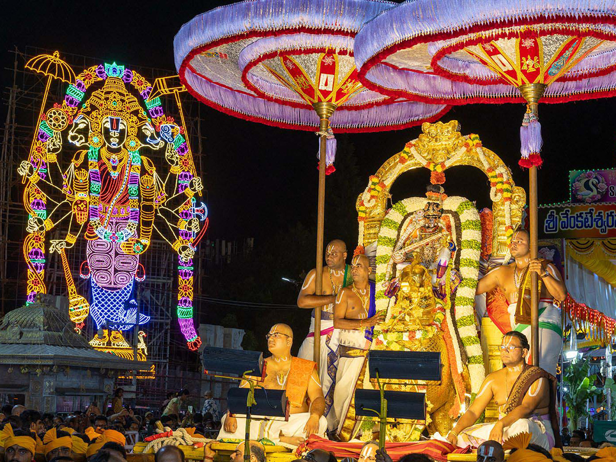 Tirumala Brahmotsavams 2025 Hamsa Vahana Seva Photos1
