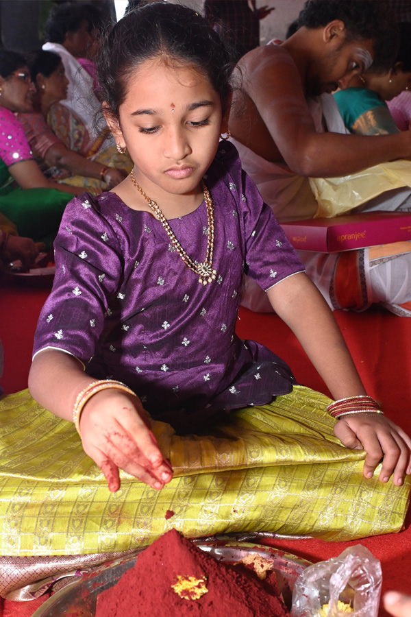 Sri Lalitha Tripura Sundari Devi Alankaram Day 6 In Vijayawada Dasara Navaratri 2025 Photos13