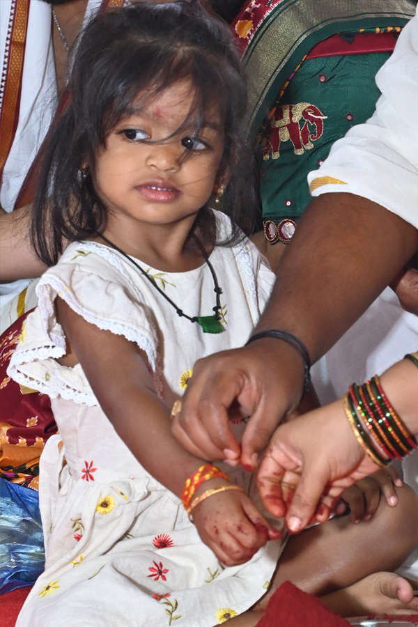 Sri Lalitha Tripura Sundari Devi Alankaram Day 6 In Vijayawada Dasara Navaratri 2025 Photos14