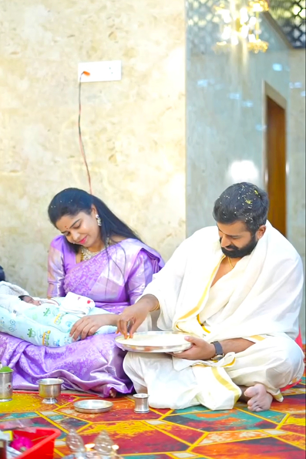 singer lipsika daughter Naming ceremony Photos19