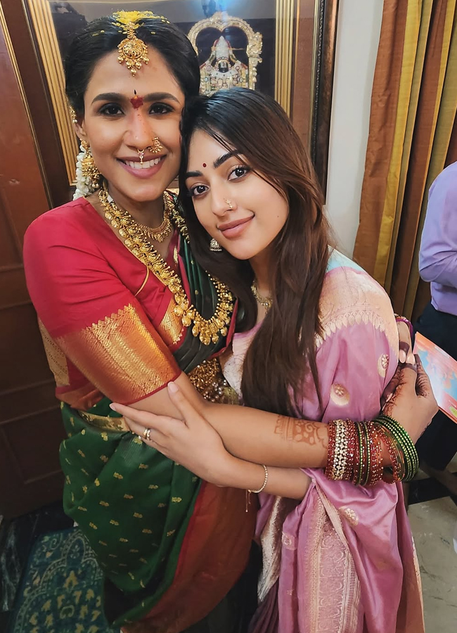 Tollywood actress at Seemantham ceremony (Photos)5