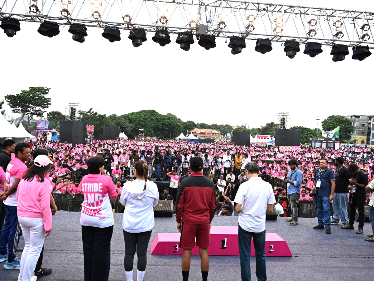 Pink Power Run 2025 Hyderabad Photos11