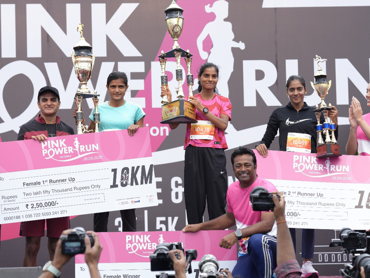 Pink Power Run 2025 Hyderabad Photos16