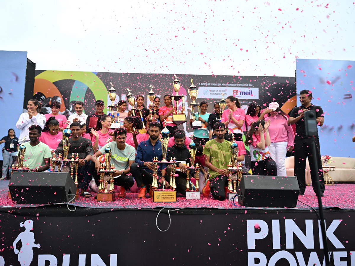 Pink Power Run 2025 Hyderabad Photos18