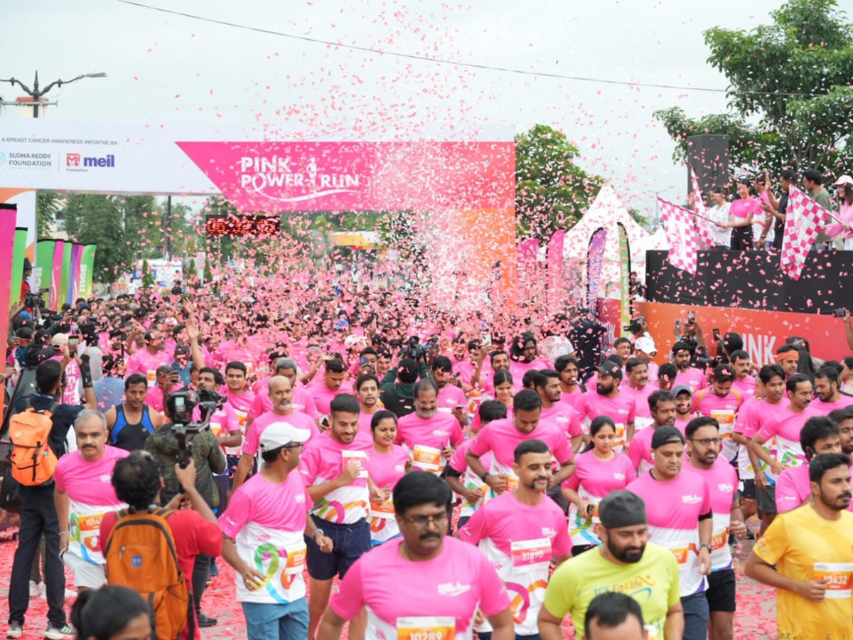 Pink Power Run 2025 Hyderabad Photos21