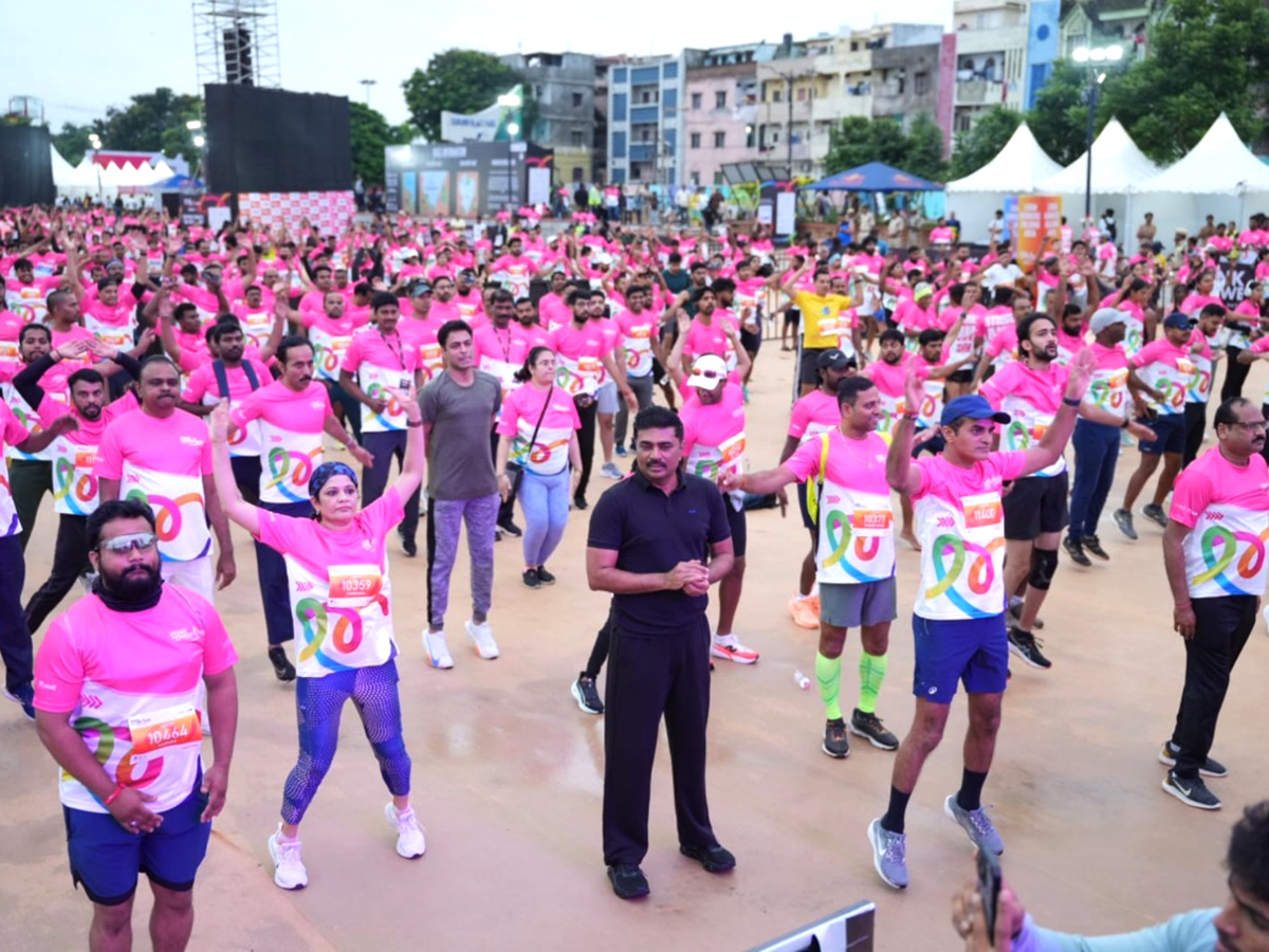 Pink Power Run 2025 Hyderabad Photos5