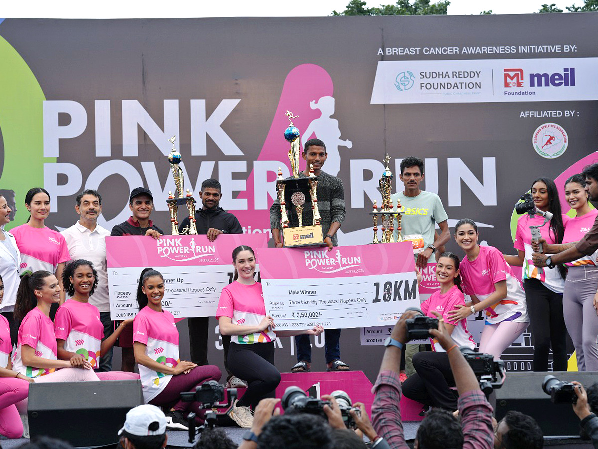 Pink Power Run 2025 Hyderabad Photos9