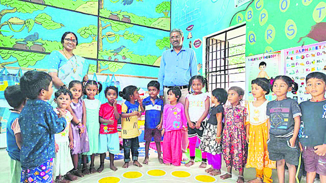 ఆలయ విస్తరణ పనులు ప్రారంభం
1