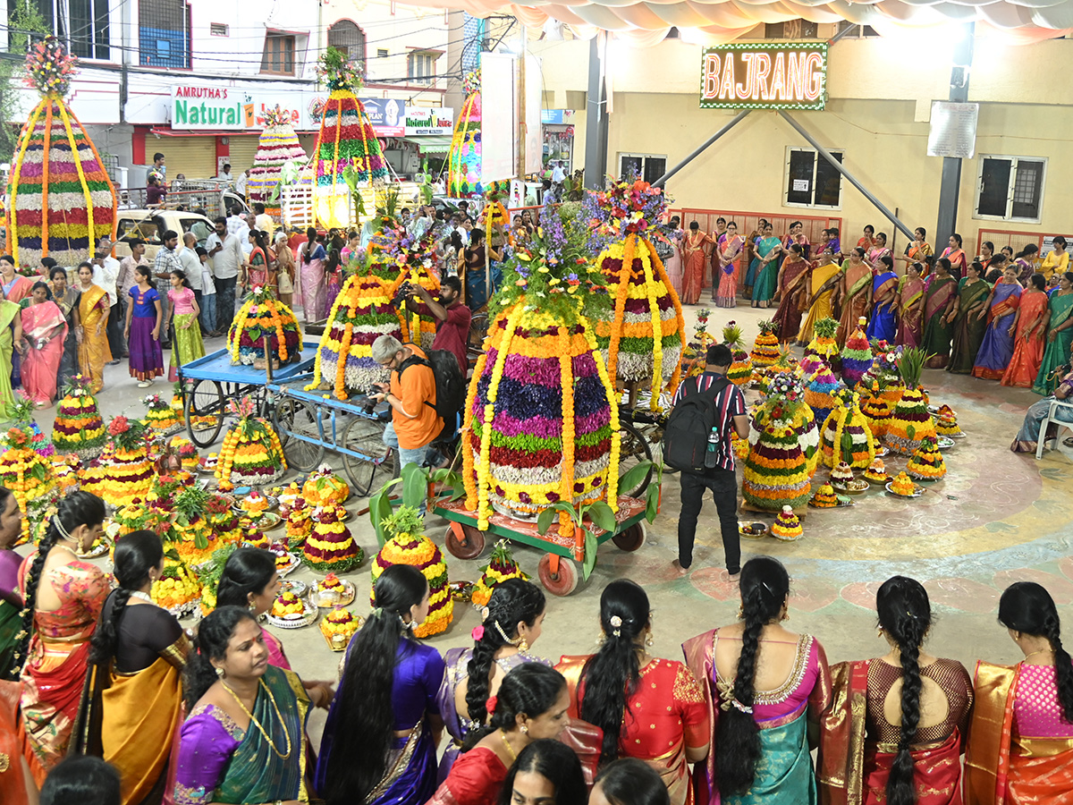 Grand Bathukamma Celebrations at Kukatpally Photos7