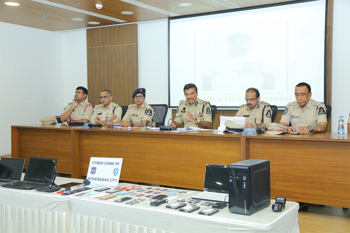 Hyderabad cybercrime cops bust India's biggest film piracy racket13