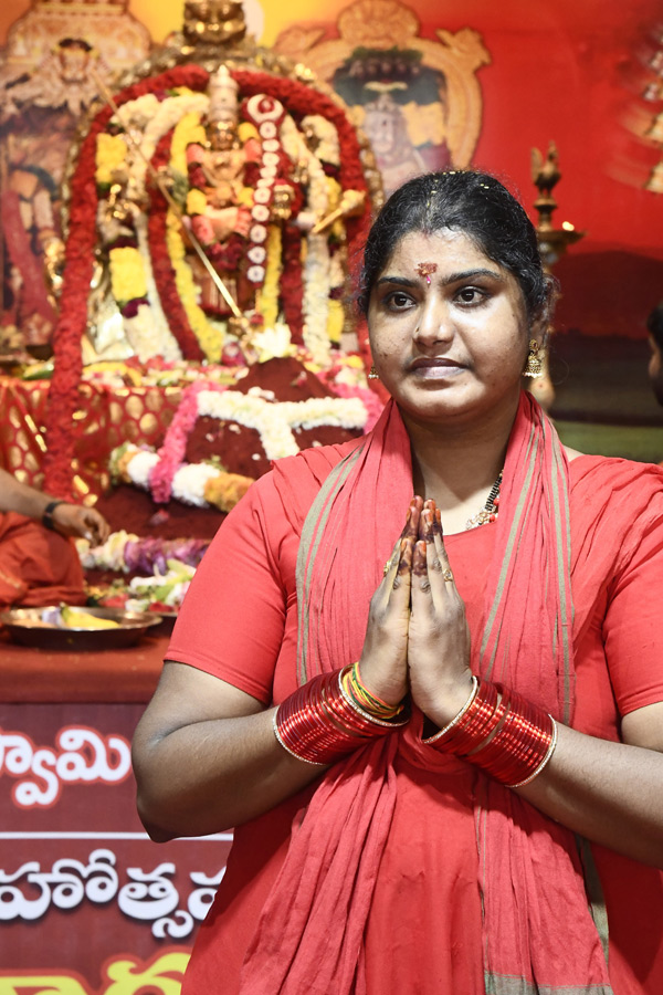 Mahishasura Mardini Alankaram Day 9 In Vijayawada Dasara Navaratri 2025 Photos6