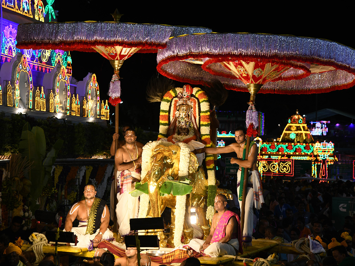 Tirumala Brahmotsavams 2025 at Swarna Ratham Photos13
