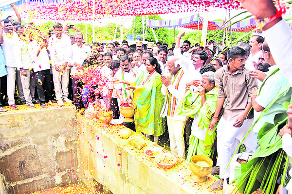 మల్లన్నగండి కుడి కాల్వ నిర్మాణం అద్భుతం 1