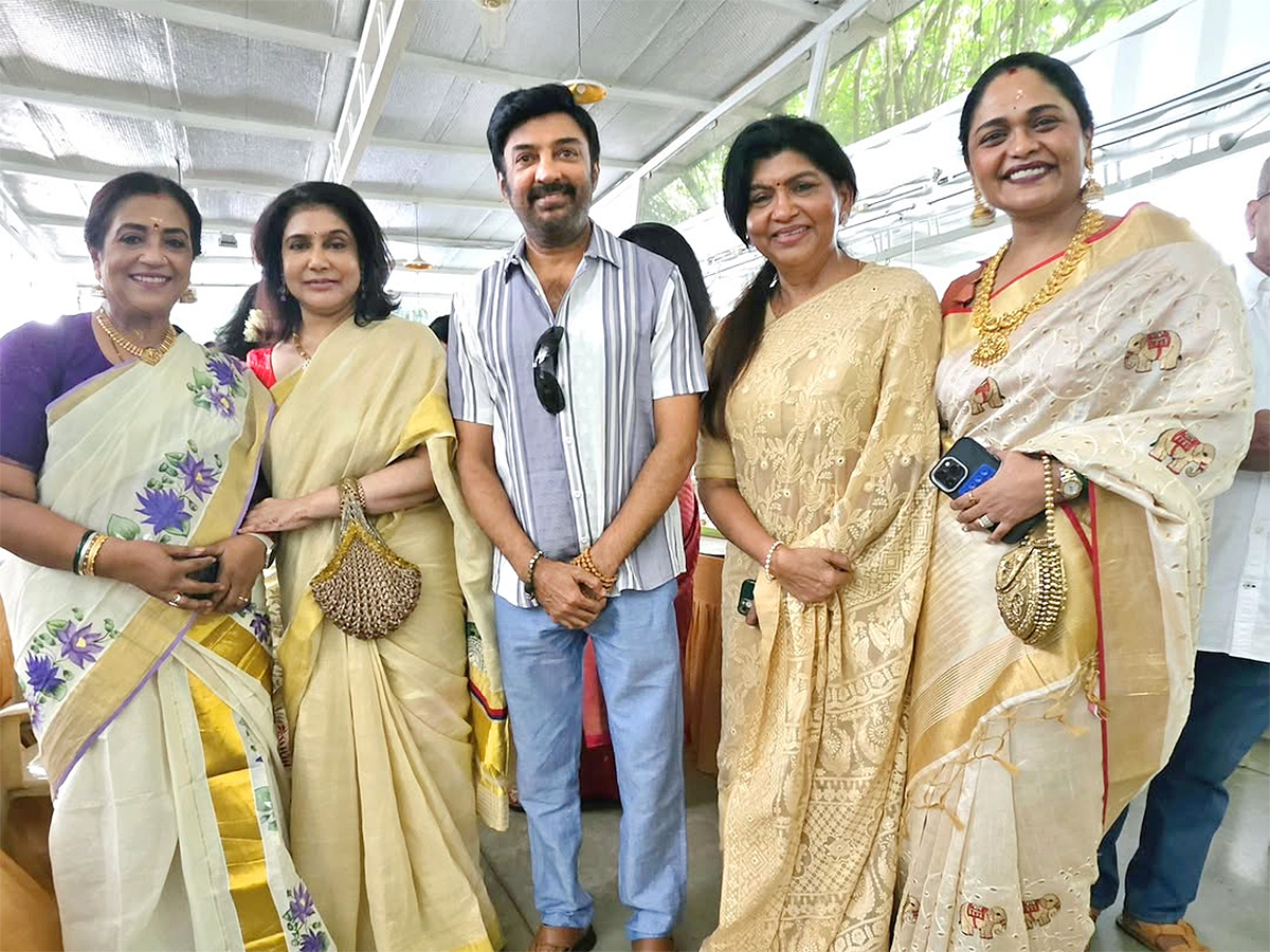 Onam festival celebrations in Suhasini Maniratnam house16