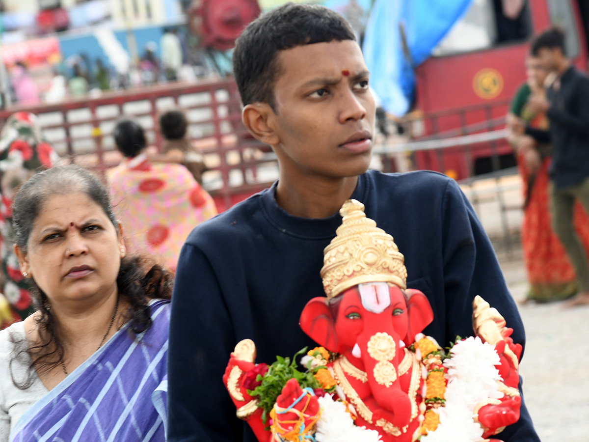 Ganesh Nimajjanam 2025 At Hussain Sagar Photos17