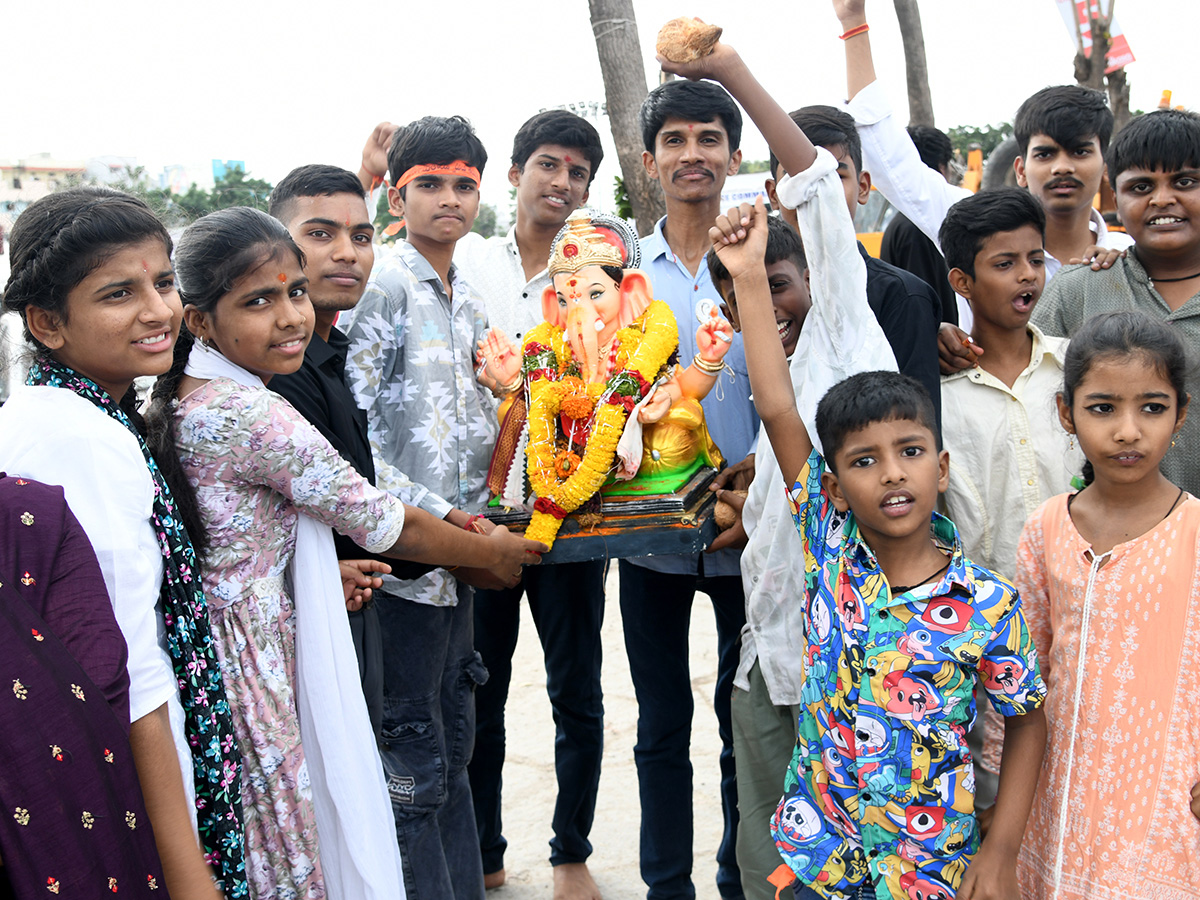 Ganesh Nimajjanam 2025 At Hussain Sagar Photos19