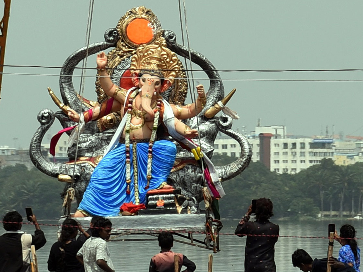 Ganesh Nimajjanam 2025 At Hussain Sagar Photos22