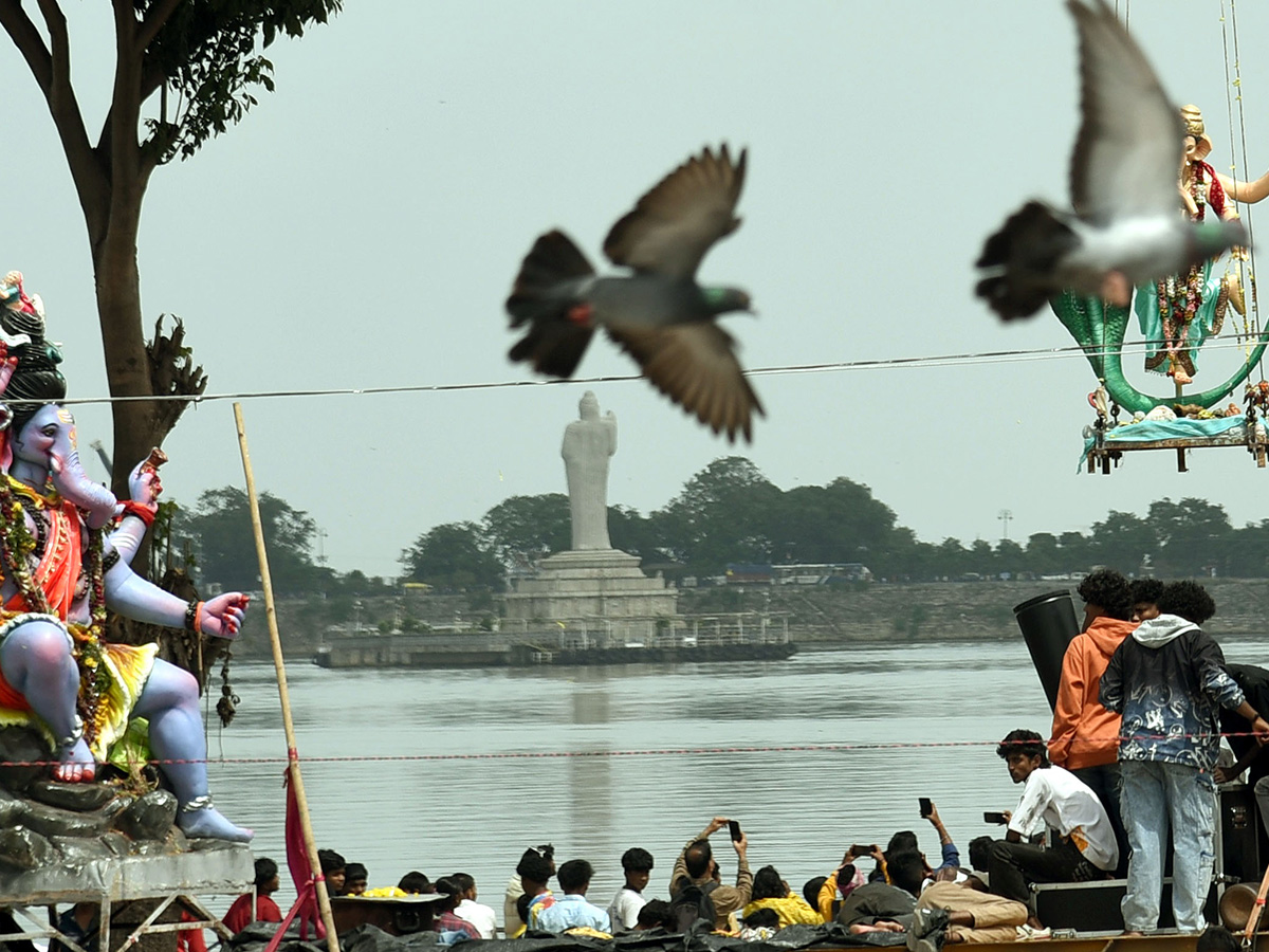 Ganesh Nimajjanam 2025 At Hussain Sagar Photos23