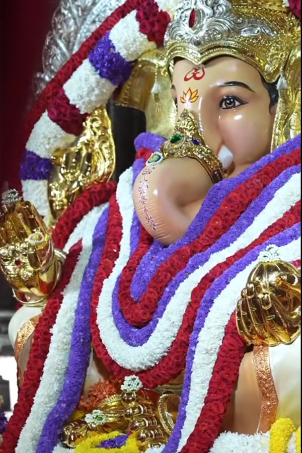 Singer Sunitha At The Bengaluru Ganesh Festival Photos8