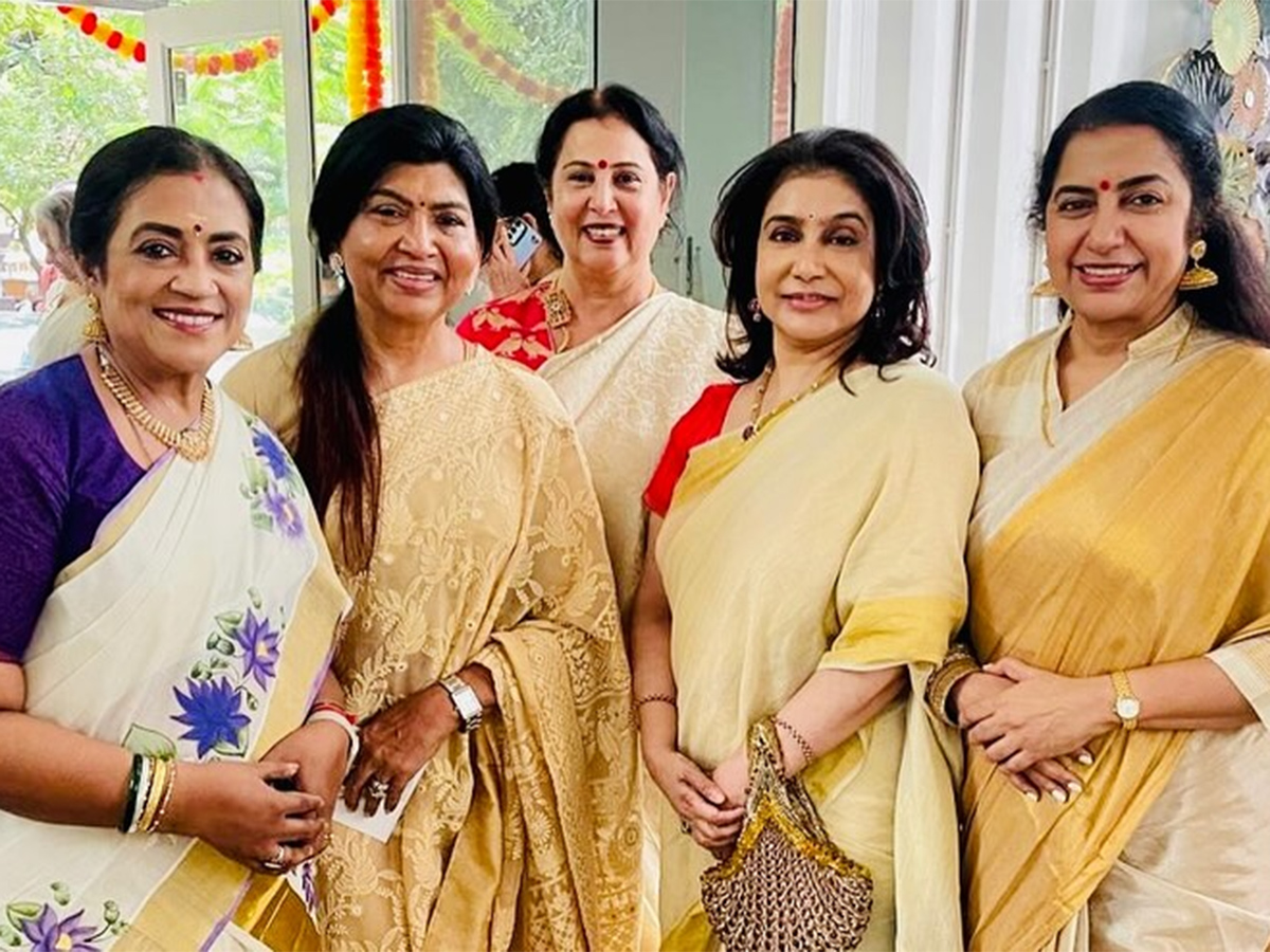Onam festival celebrations in Suhasini Maniratnam house6