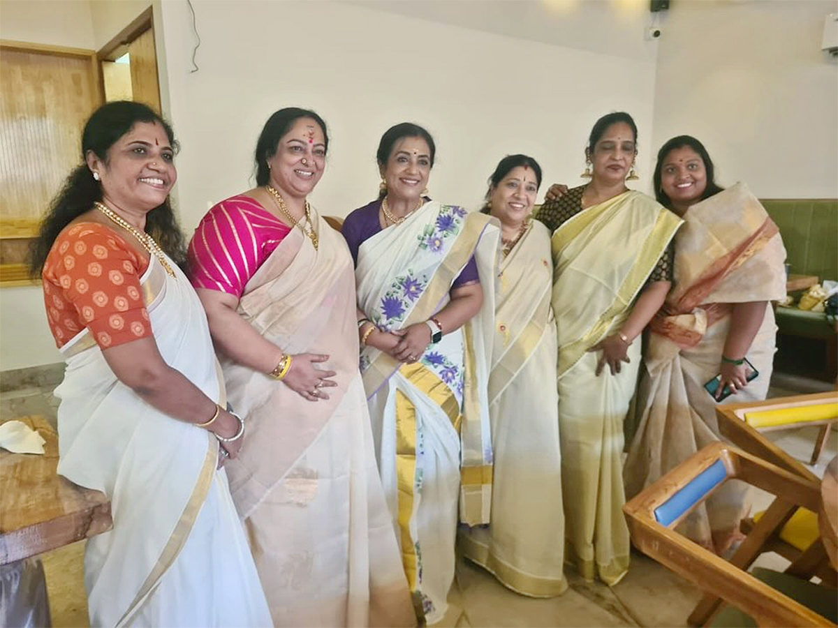 Onam festival celebrations in Suhasini Maniratnam house9
