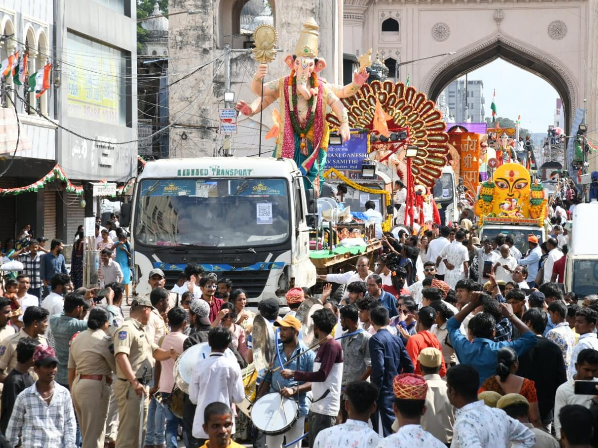 Ganesh Shobha Yatra Celebrations At Hyderabad Photos4