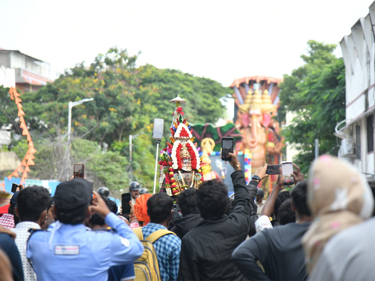 Khairatabad Ganesh 2025 Shobha Yatra Photos11
