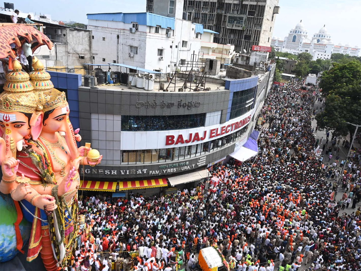 Khairatabad Ganesh 2025 Shobha Yatra Photos19