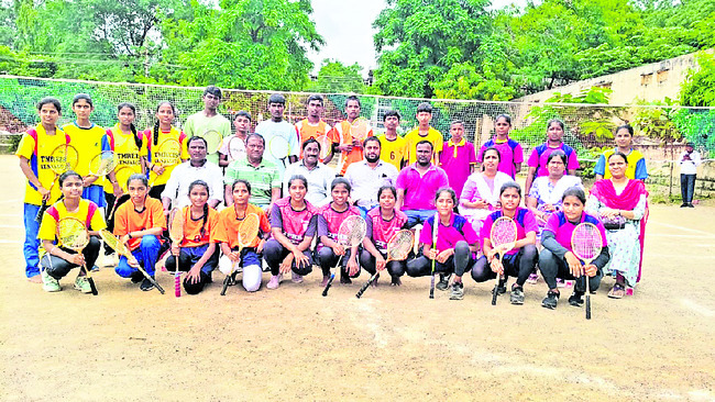 ఉమ్మడి జిల్లా జట్ల  ఎంపిక పోటీలు 
1