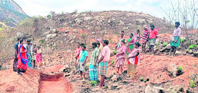 అటవీ భూములపై రాబందులు1