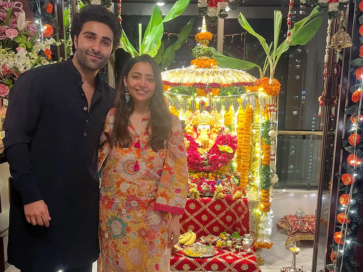 May Vinayaka come soon Next year.. Actress Shweta Basu Prasad Shared Post On Social Media Photos10