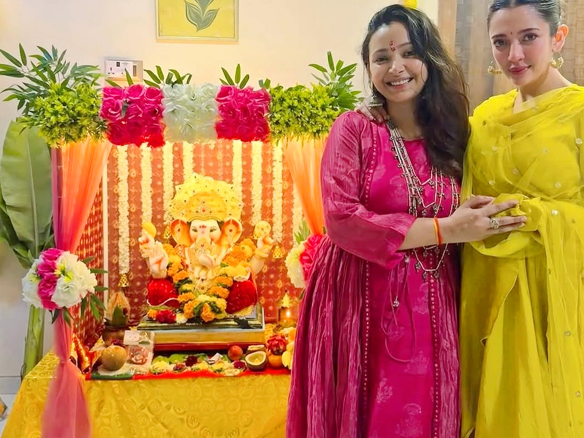May Vinayaka come soon Next year.. Actress Shweta Basu Prasad Shared Post On Social Media Photos4