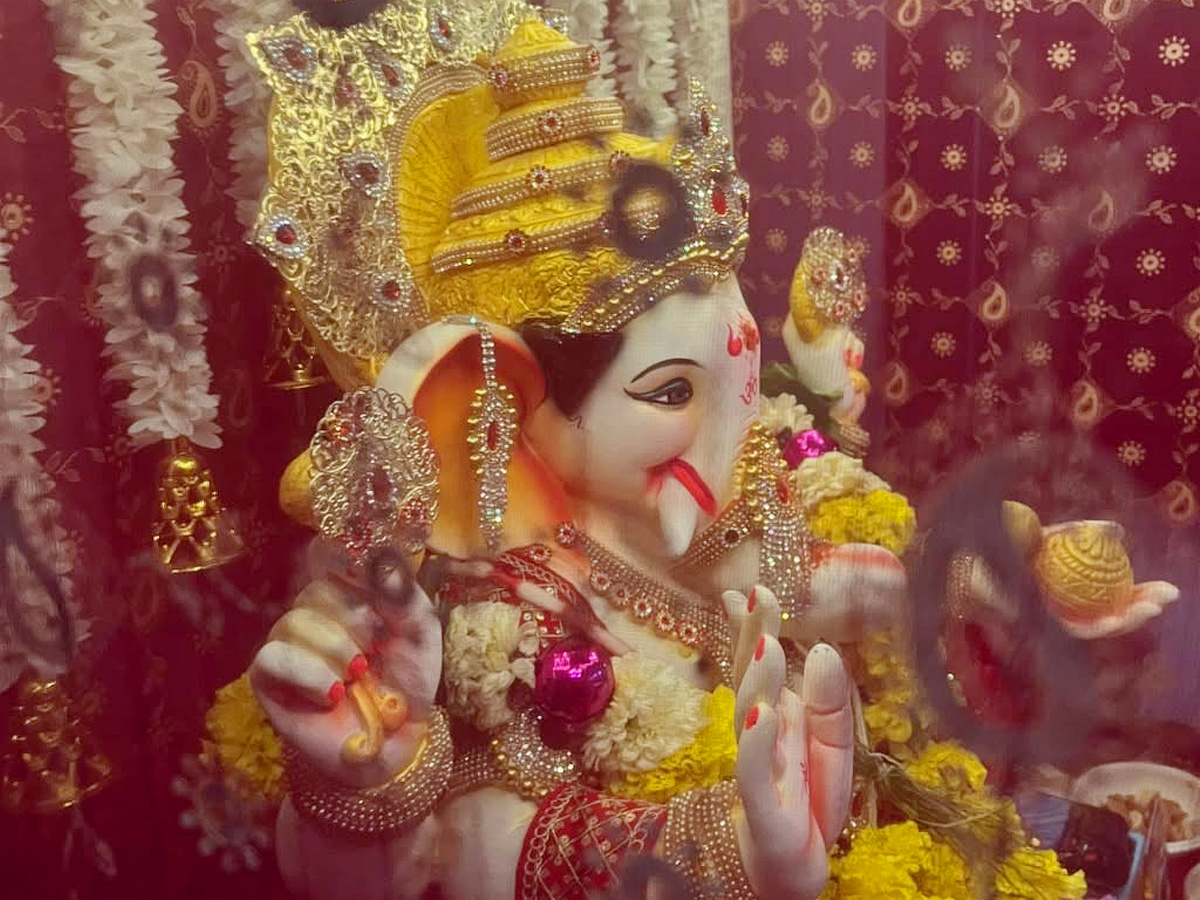 May Vinayaka come soon Next year.. Actress Shweta Basu Prasad Shared Post On Social Media Photos8