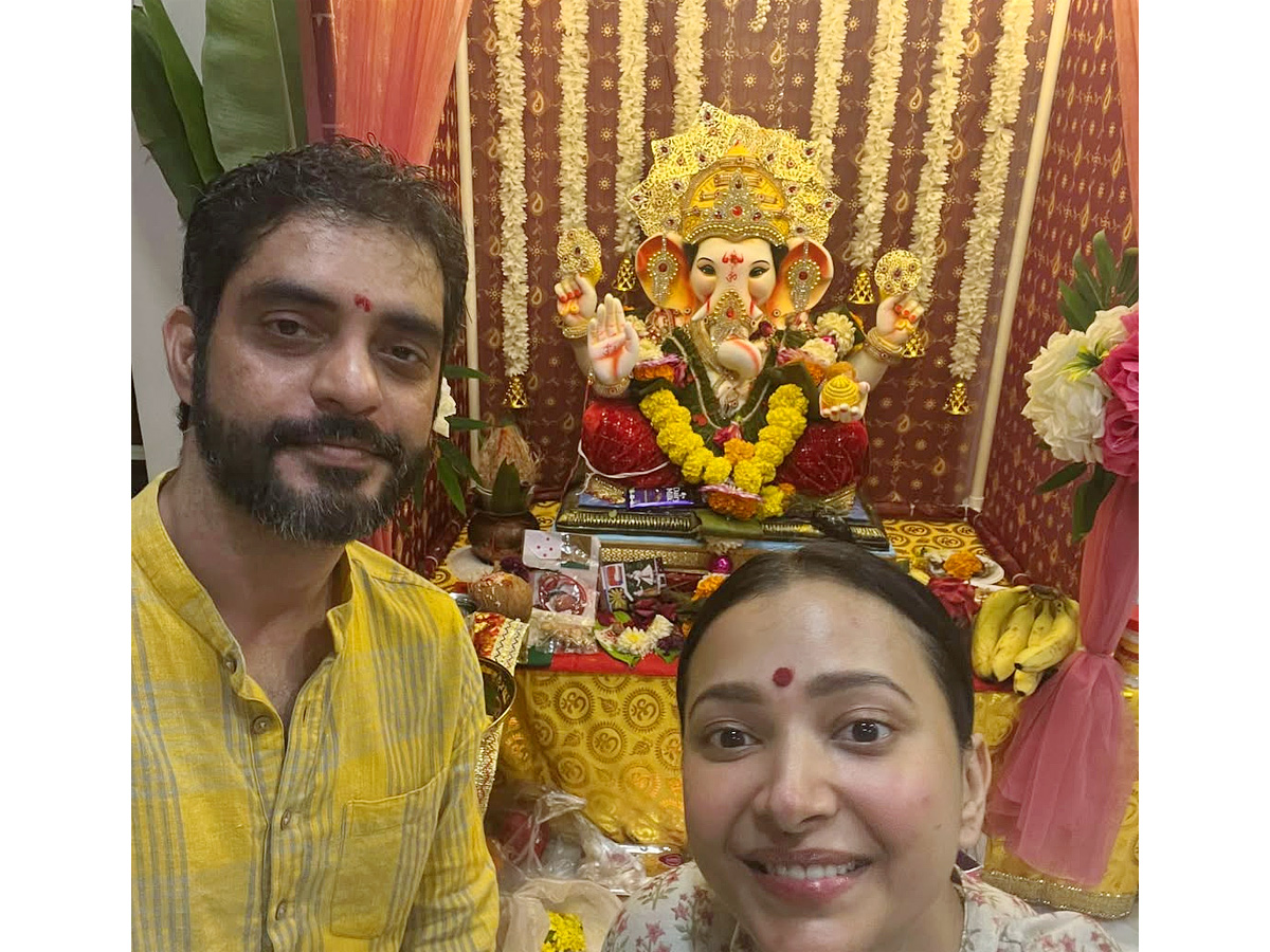 May Vinayaka come soon Next year.. Actress Shweta Basu Prasad Shared Post On Social Media Photos9