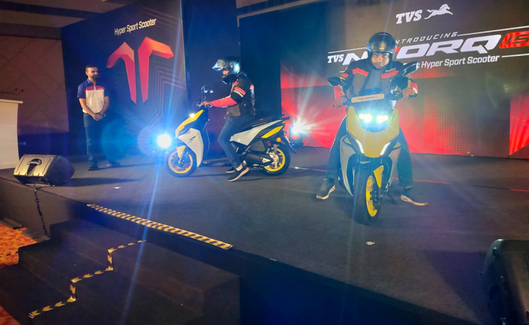 TVS Ntorq 150 launched in Hyderabad5