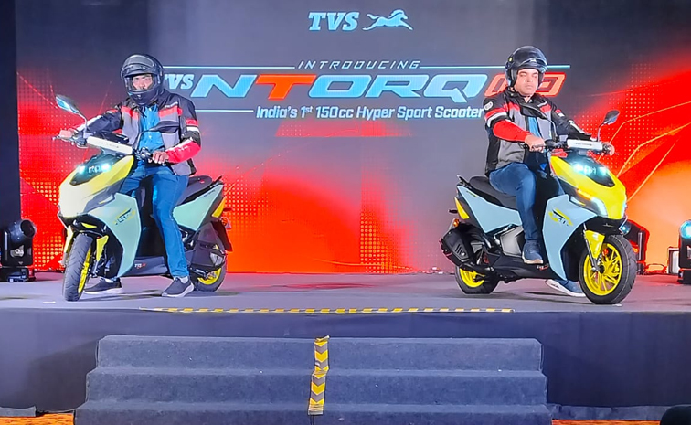 TVS Ntorq 150 launched in Hyderabad6