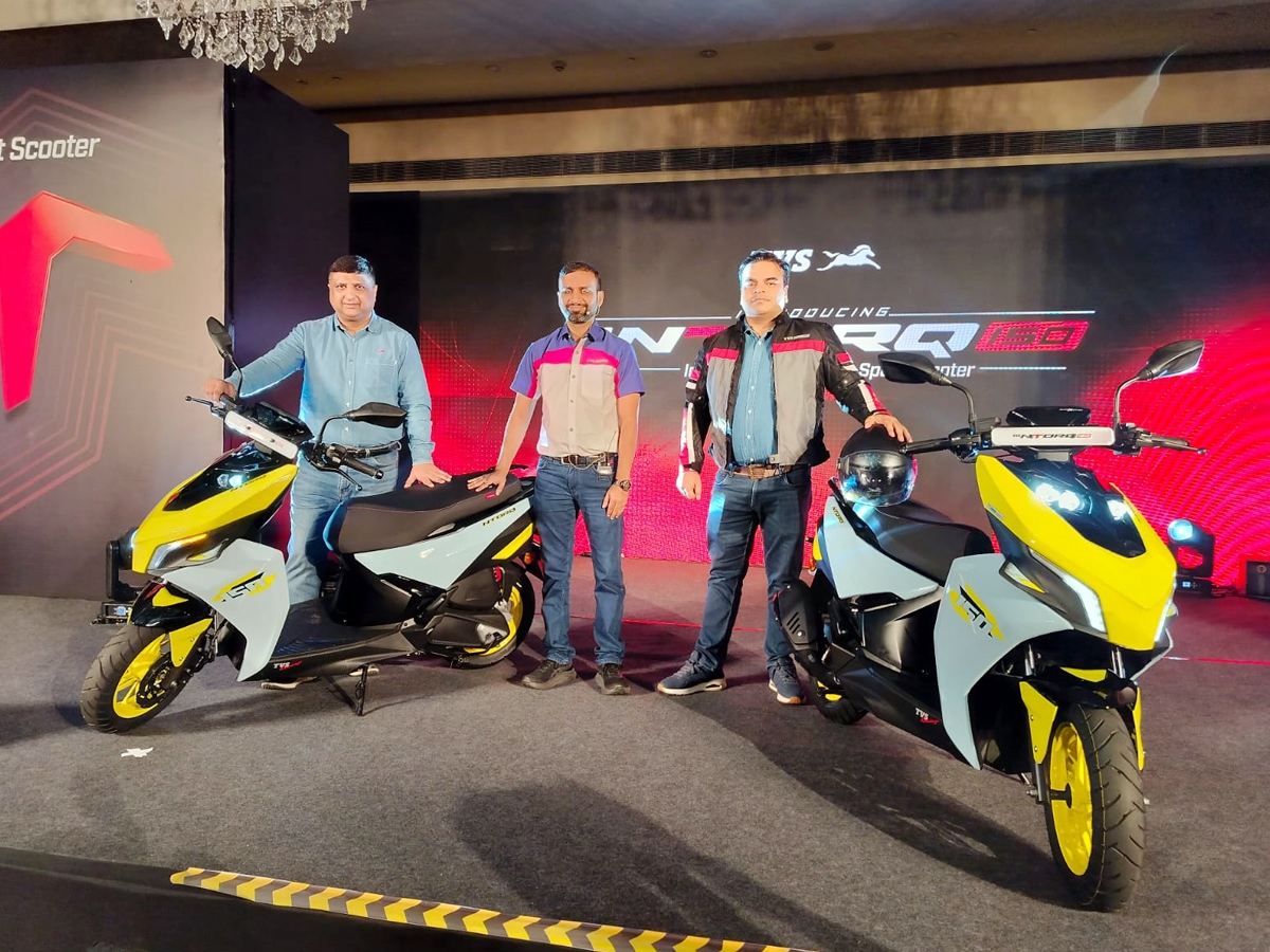 TVS Ntorq 150 launched in Hyderabad1