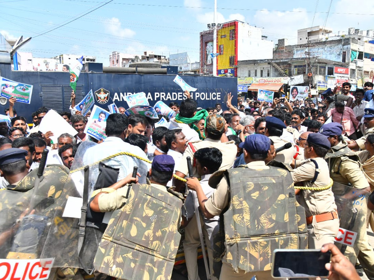 Andhra Pradesh State Wide Annadata Poru Protests Photos22