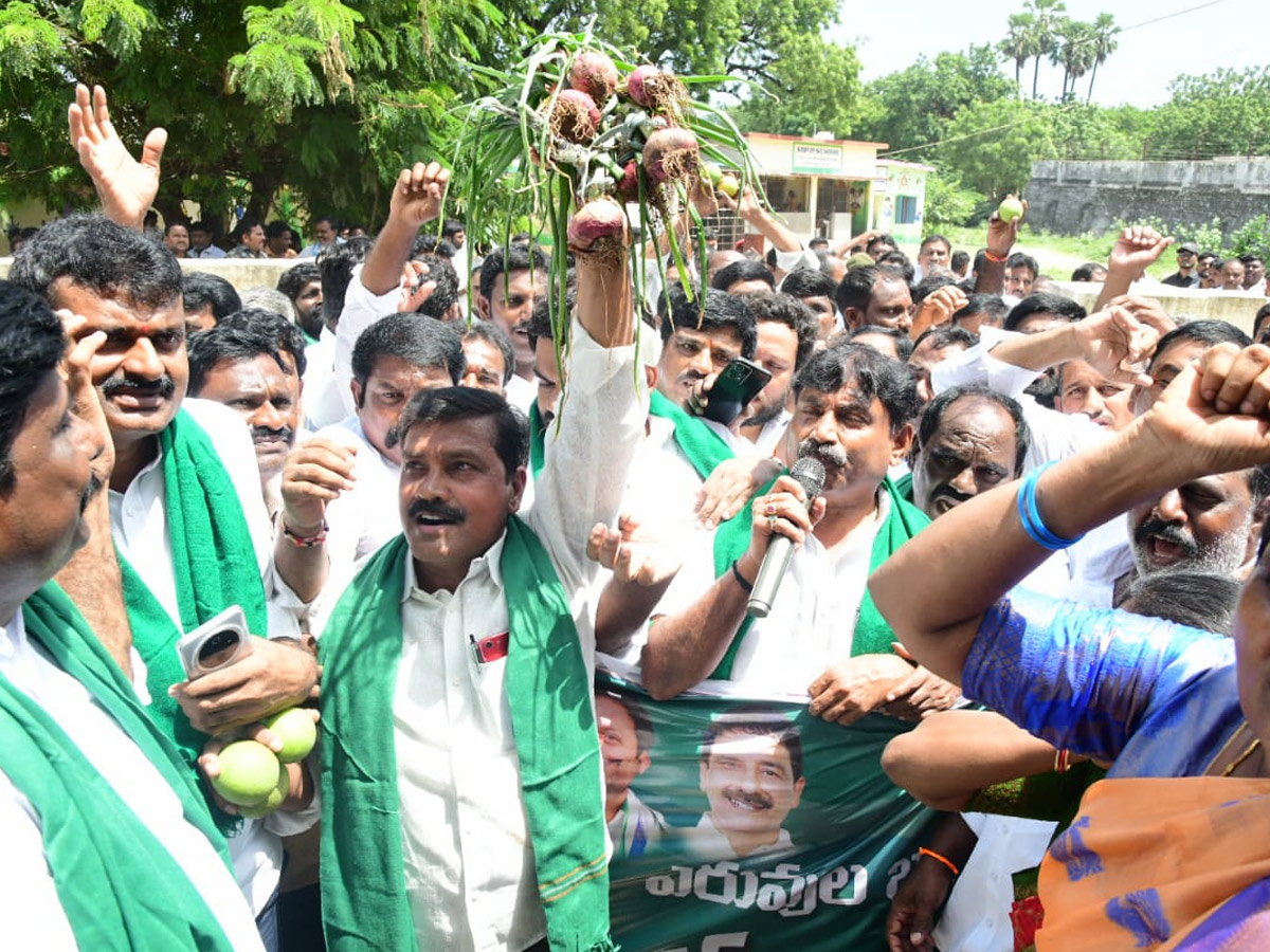Andhra Pradesh State Wide Annadata Poru Protests Photos32