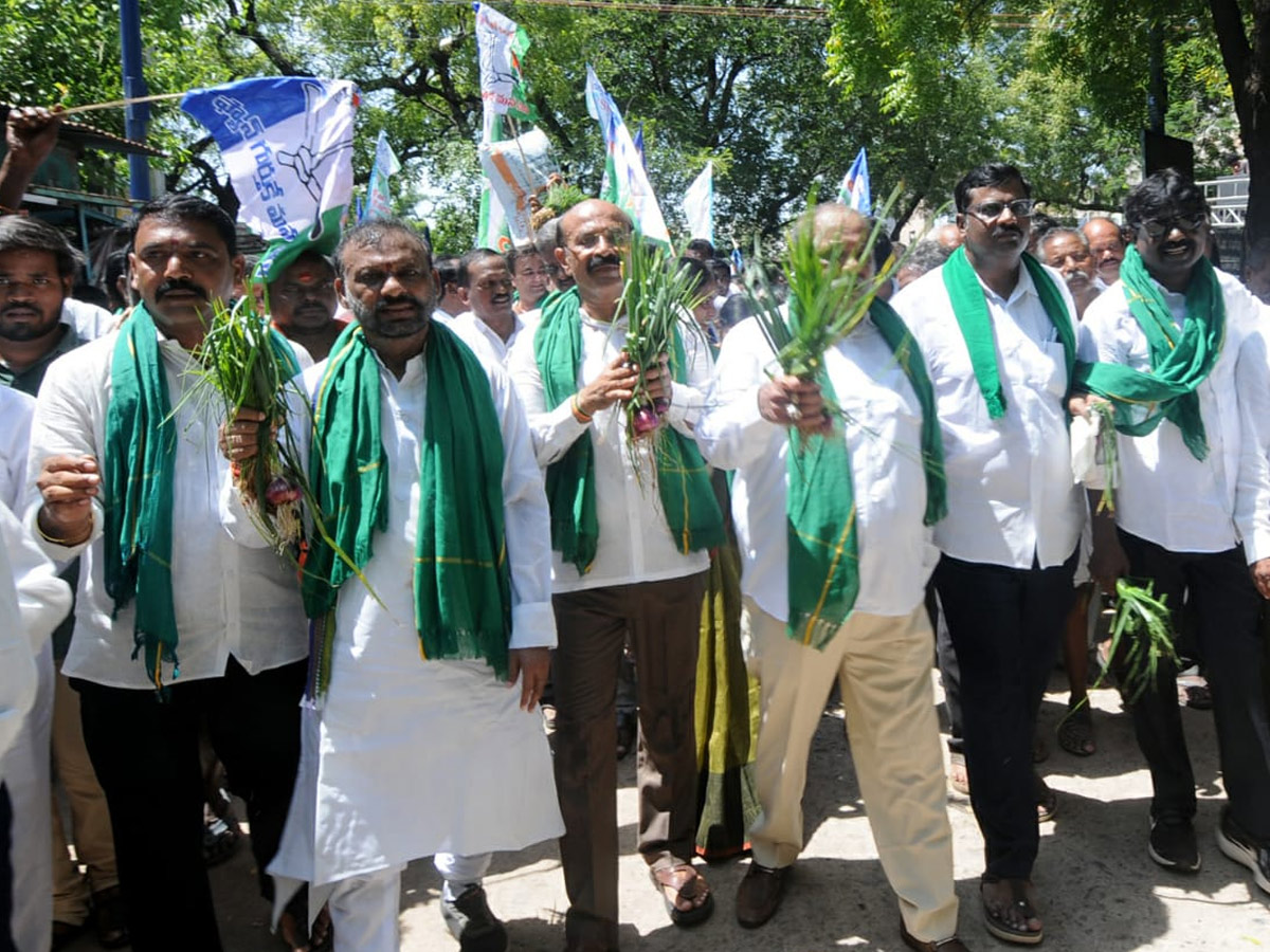 Andhra Pradesh State Wide Annadata Poru Protests Photos34
