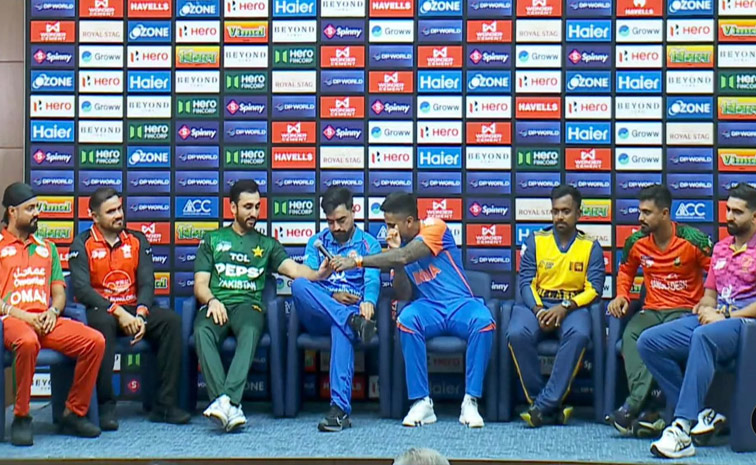 Asia Cup 2025: captains Gather for joint press conference In Dubai Photos3