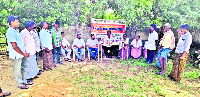 పశు సంపదతోనేవ్యవసాయాభివృద్ధి  
1
