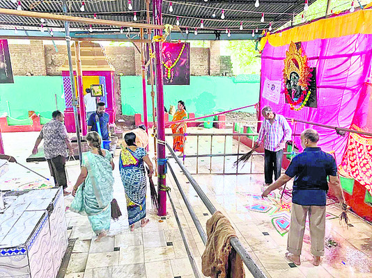 దక్షిణకాళీ మందిరం పరిశుభ్రం2
