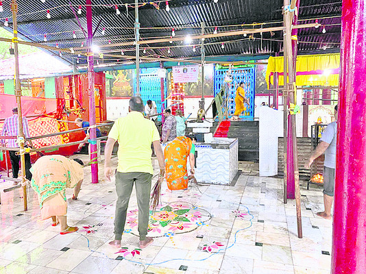 దక్షిణకాళీ మందిరం పరిశుభ్రం1