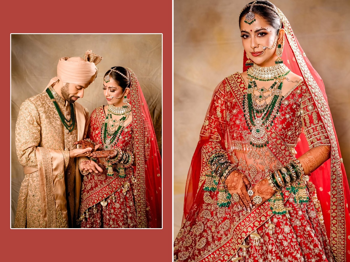 Tollywood actress Avika Gor shares wedding photos (Photos)1