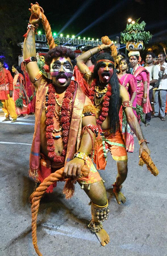 Saddula Bathukamma Closing Ceremonies on Tankbund16